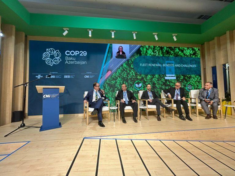 COP29: transporte debate importância de uma infraestrutura verde para o desenvolvimento sustentável do setor