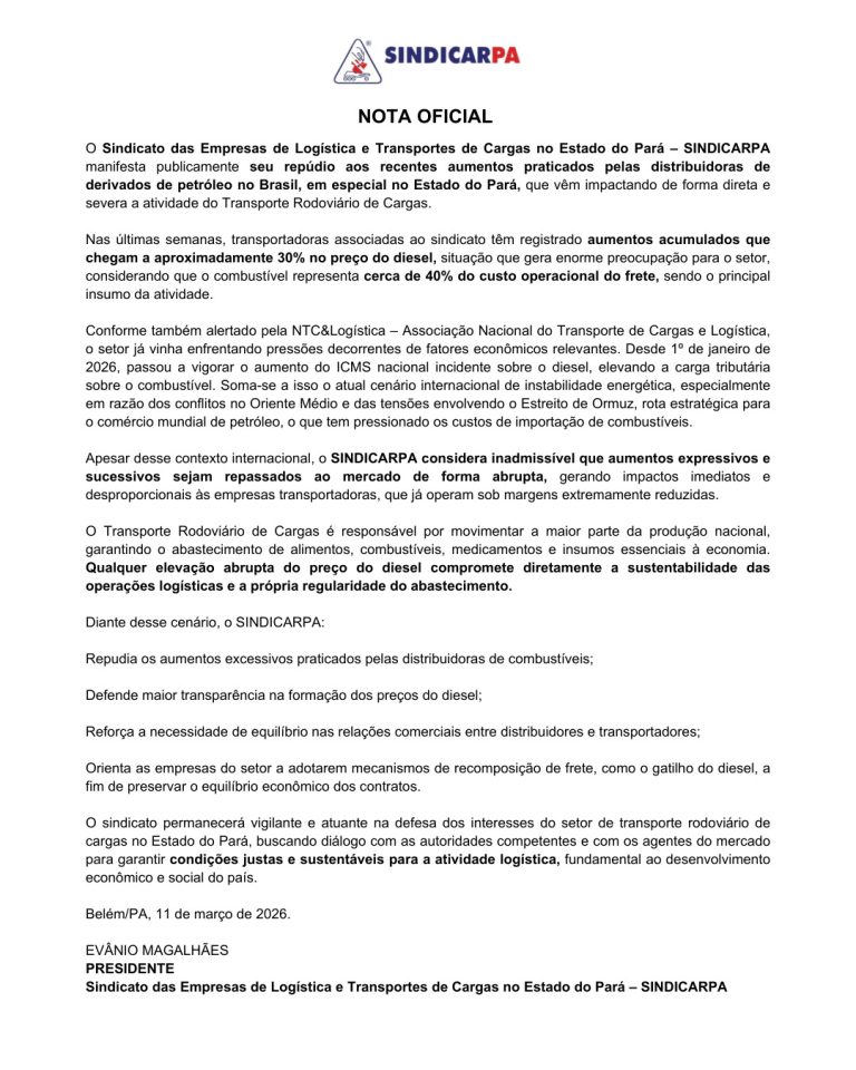 NOTA DE REPÚDIO